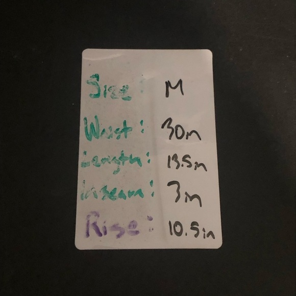 Frnch Shorts Women's Medium High Rise Striped Pull On Festival Wear - Picture 5 of 5